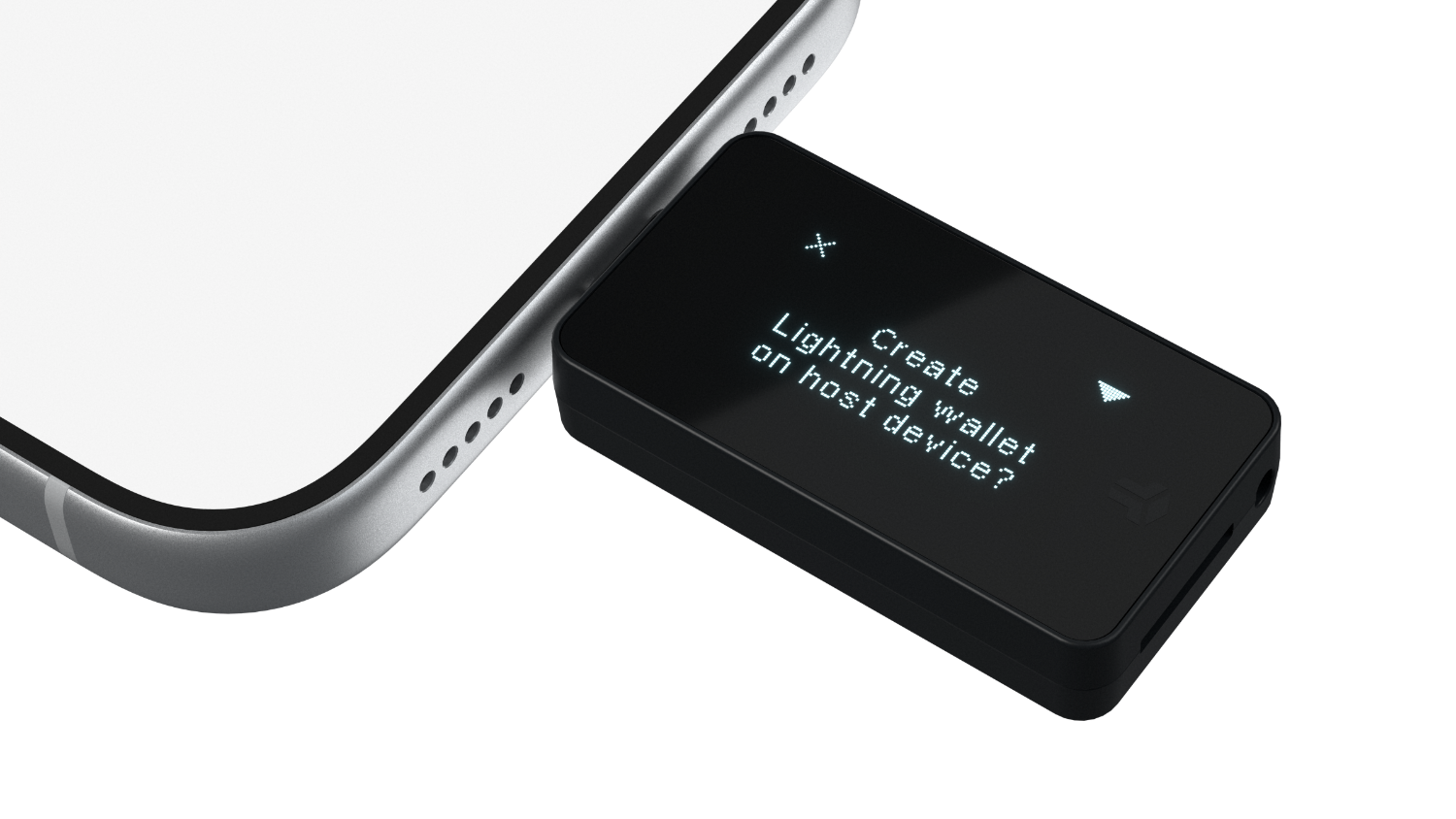 BitBox confirming the creation of a Lightning wallet on a smartphone