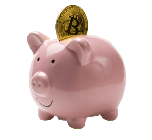 Bitcoin piggybank