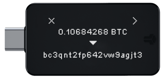 BitBox02 verify transaction screen