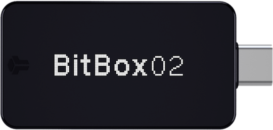 BitBox02 welcome screen