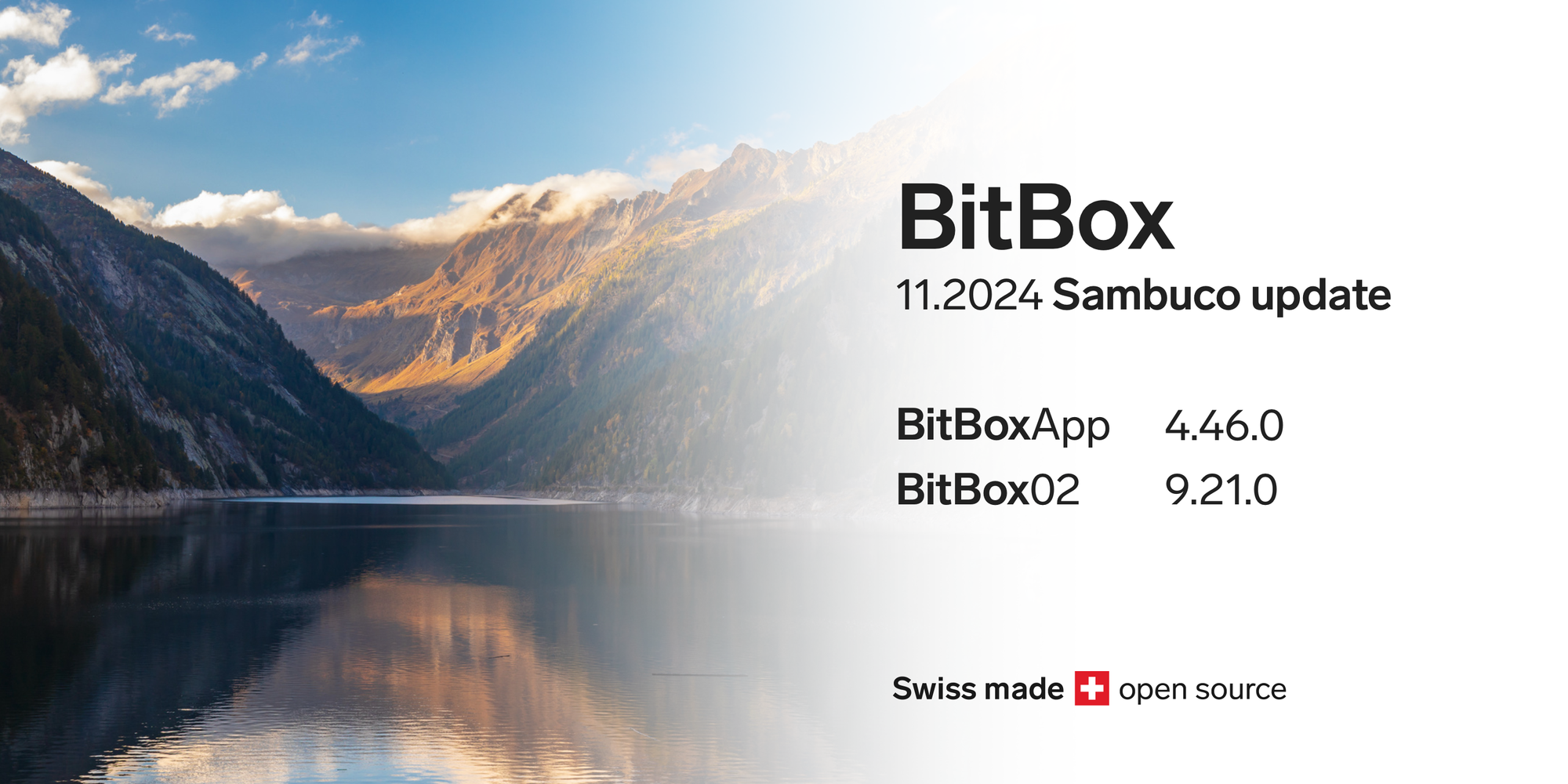 BitBox 11.2024 Sambuco update