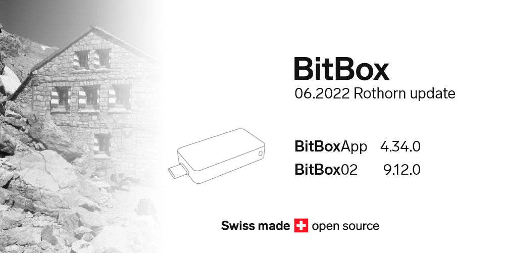 BitBox 06.2022 Rothorn-Update