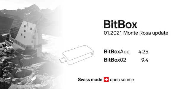 BitBox 01.2021 Monte Rosa update