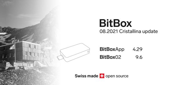 BitBox 08.2021 Cristallina-Update