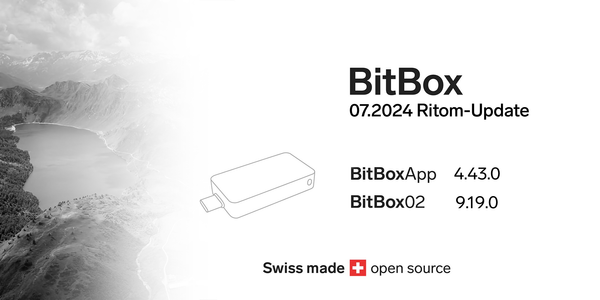 BitBox 07.2024 Ritom-Update